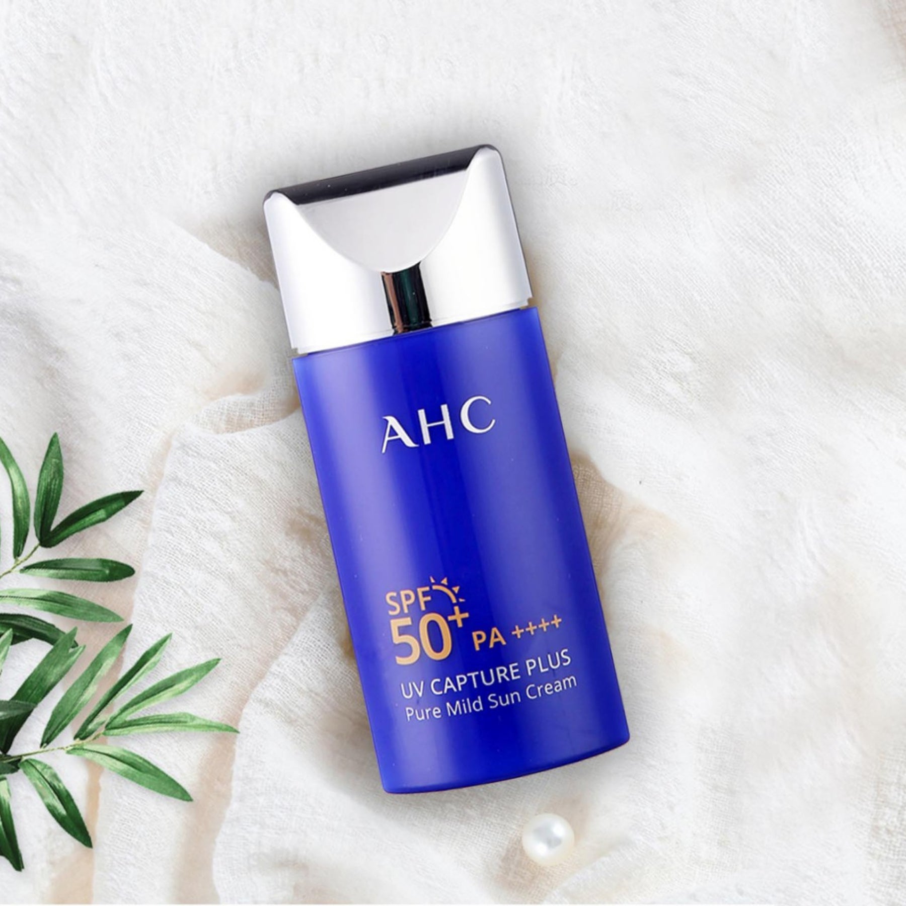 AHC UV Capture Plus Pure Mild Sun Cream 50ml SPF50+ PA++++ *Limited Time Offer - Buy 1 Get 1 Free!