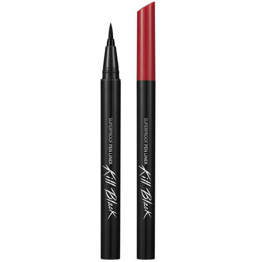 Clio Superproof Pen Liner Kill Black 0.55ml - #01 Black