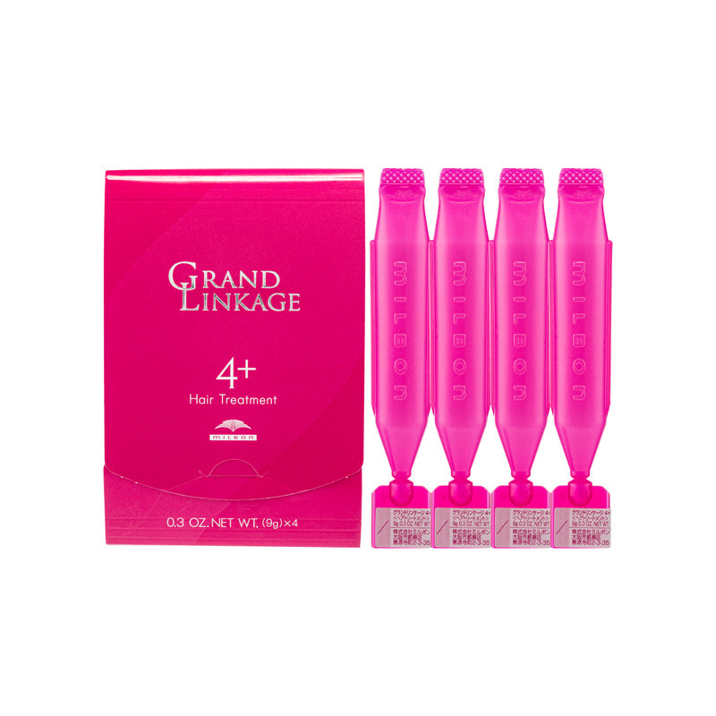 Milbon Grand Linkage Hair Treatment MU4+ (9gx4) For Normal Hair